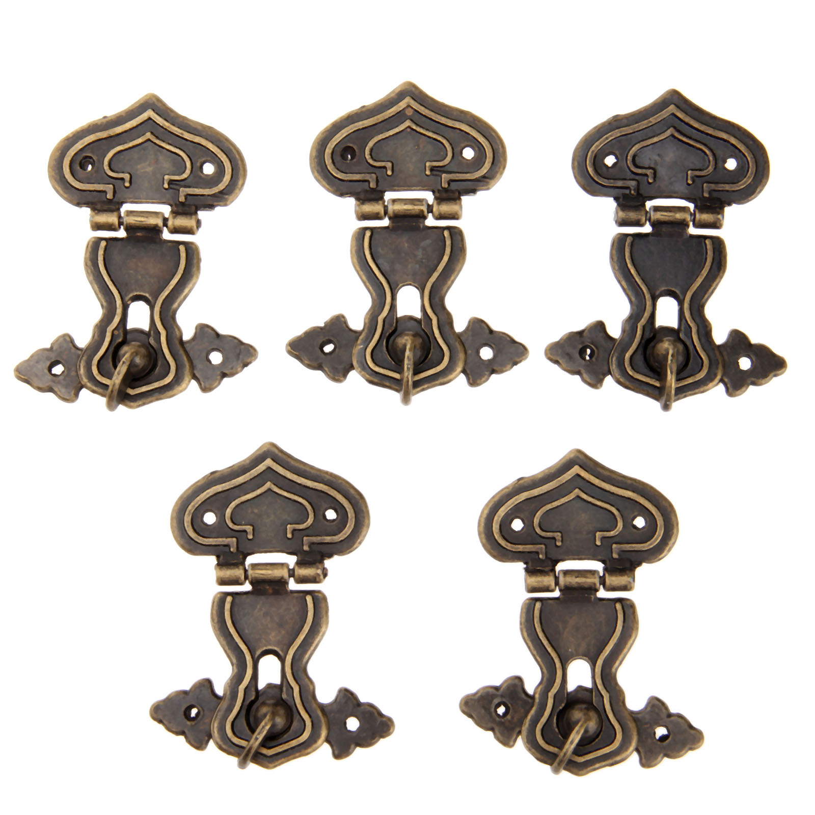 Furniture Hardware Antique - 5Pcs 63x47mm Antike Metall Lock Dekorative