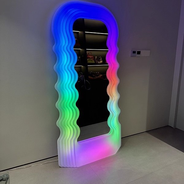 Furniture And Hardware Store - Ins Wave Ganzkörperspiegel Moderner Schlafzimmer- und