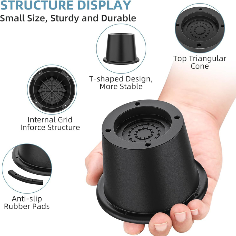 4 Stück robuste Möbel-Riser, r – Furniture Hardware Feet Bewertung und Preis