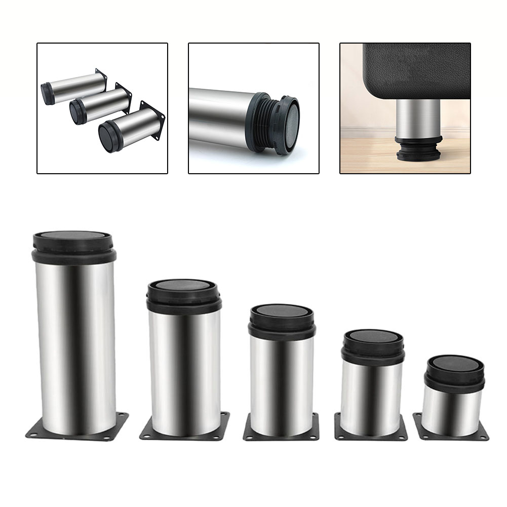 Edelstahl-Möbelbein, verstellb – Furniture Hardware For Legs Bewertung und Preis
