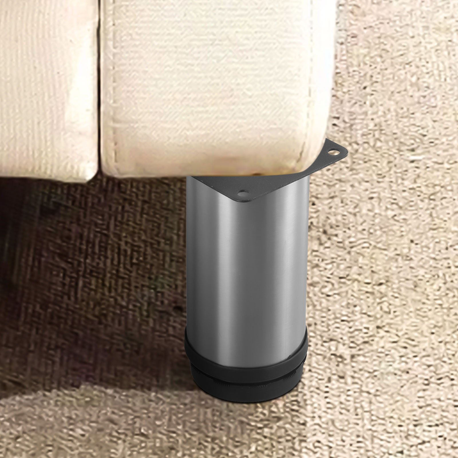 Edelstahl-Möbelbein, verstellb – Furniture Hardware For Legs Bewertung und Preis