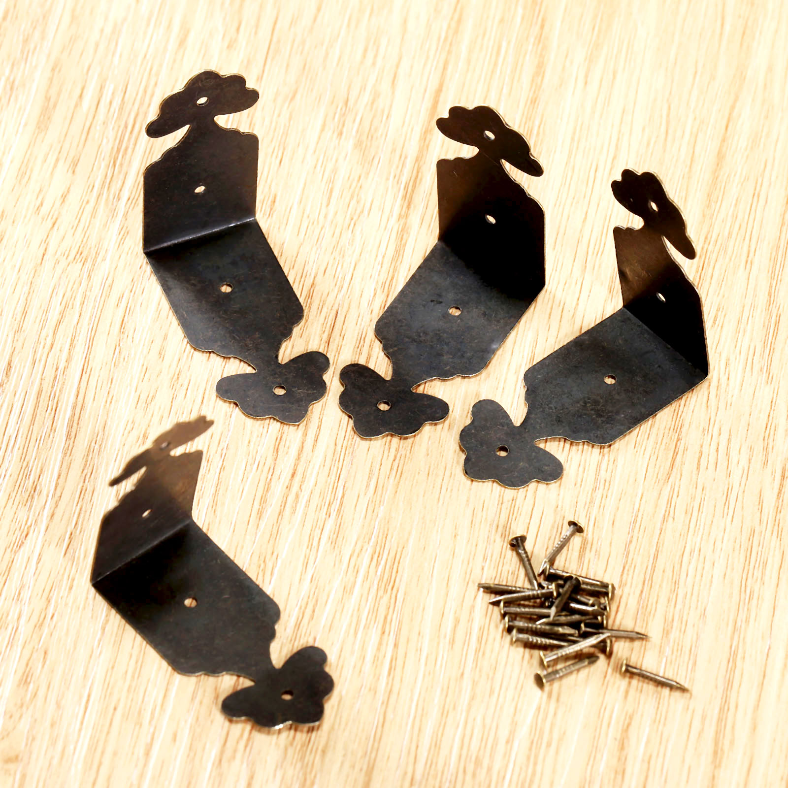 4 stücke Dekorative Ecke Prote – Furniture Hardware For Legs Bewertung und Preis