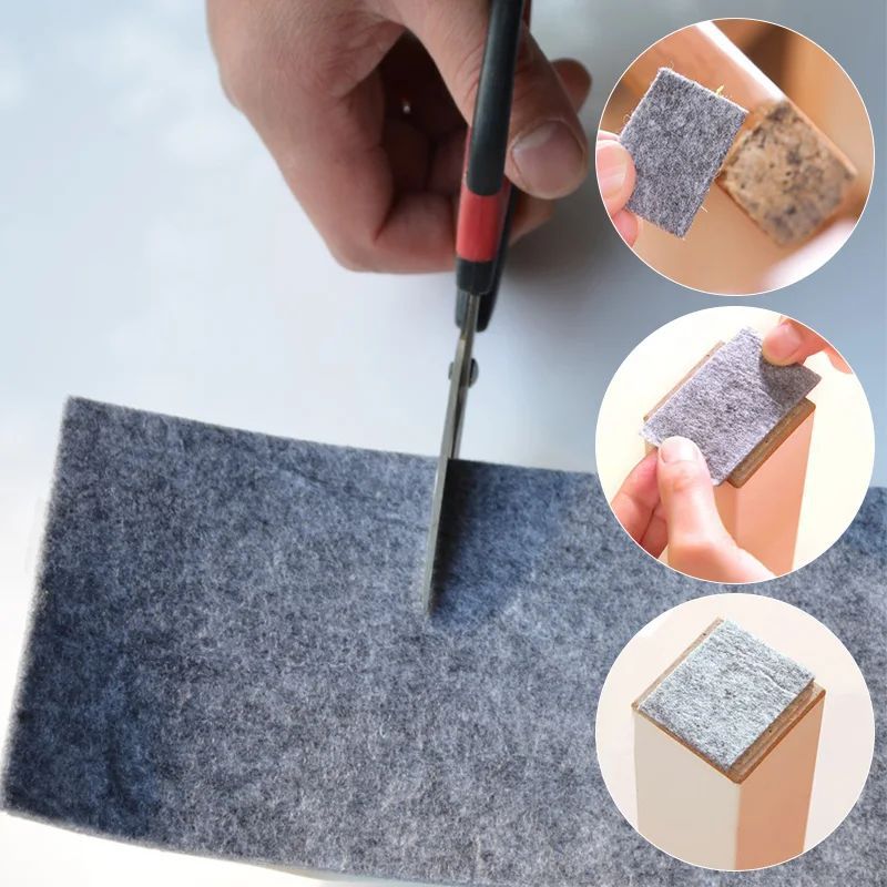 Verdickte selbstklebende Filzs – Furniture Hardware Feet Bewertung und Preis