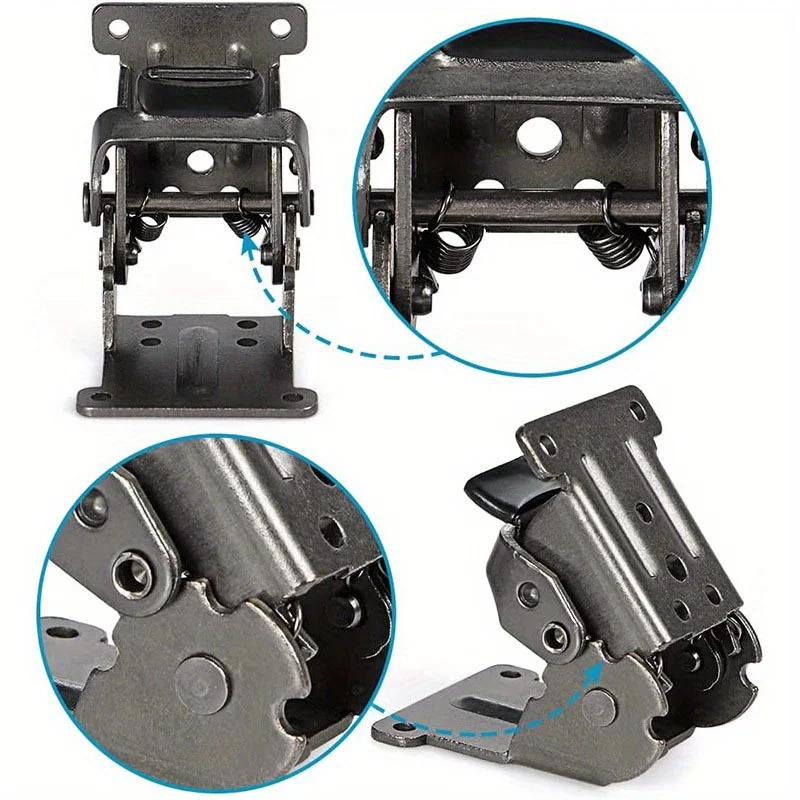 4 Stück Eisen-Klapp-Stützrahme – Furniture Hardware For Legs Bewertung und Preis