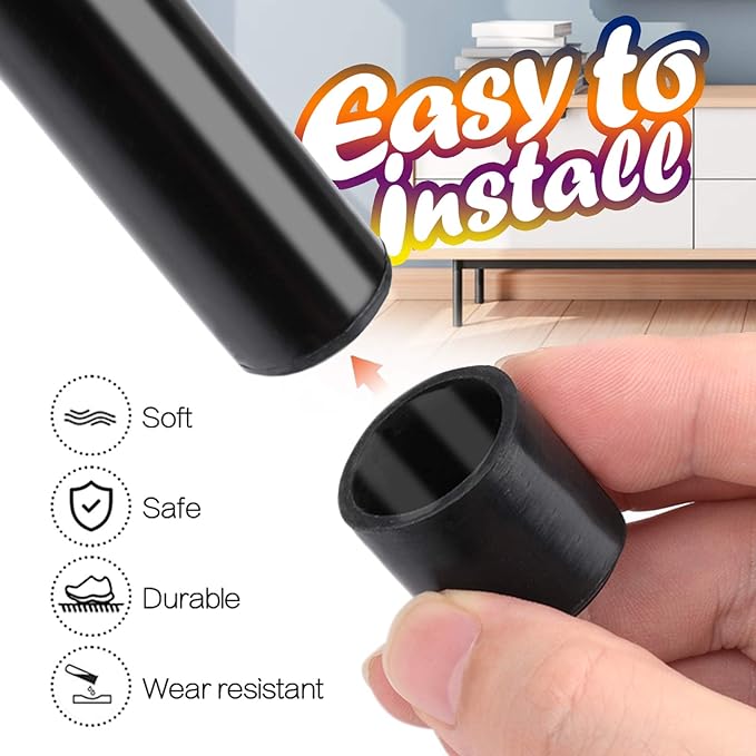 24 Stück runde Möbel-Fußkappen – Furniture Hardware Feet Bewertung und Preis