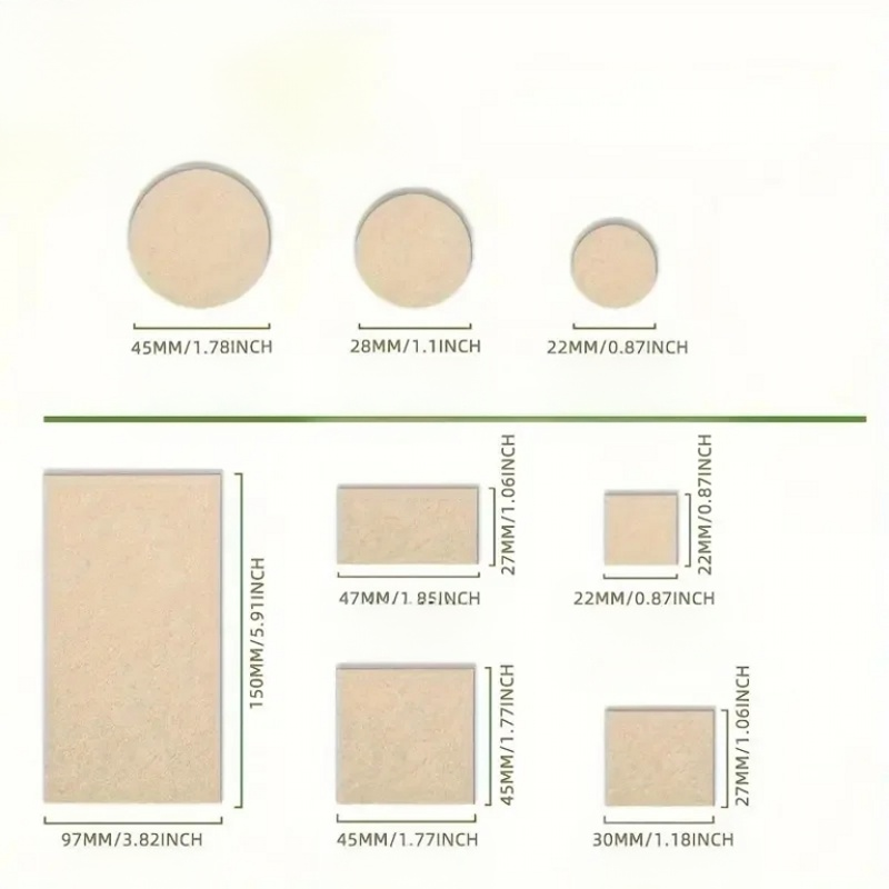 Selbstklebende Filz-Möbelpads, – Furniture Hardware Feet Bewertung und Preis