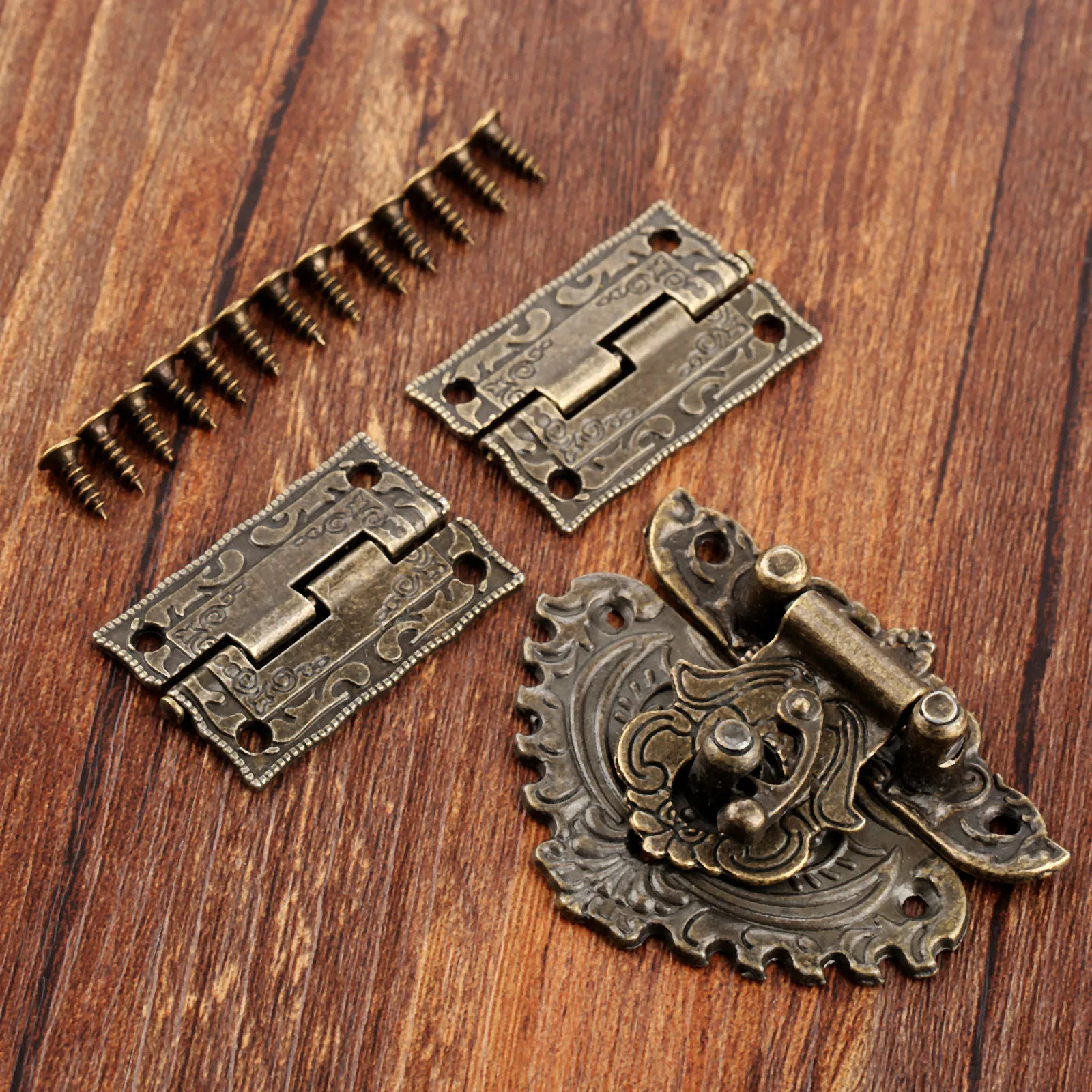 3 teile/satz Antike Bronze Vor – Furniture Hardware Antique Bewertung und Preis