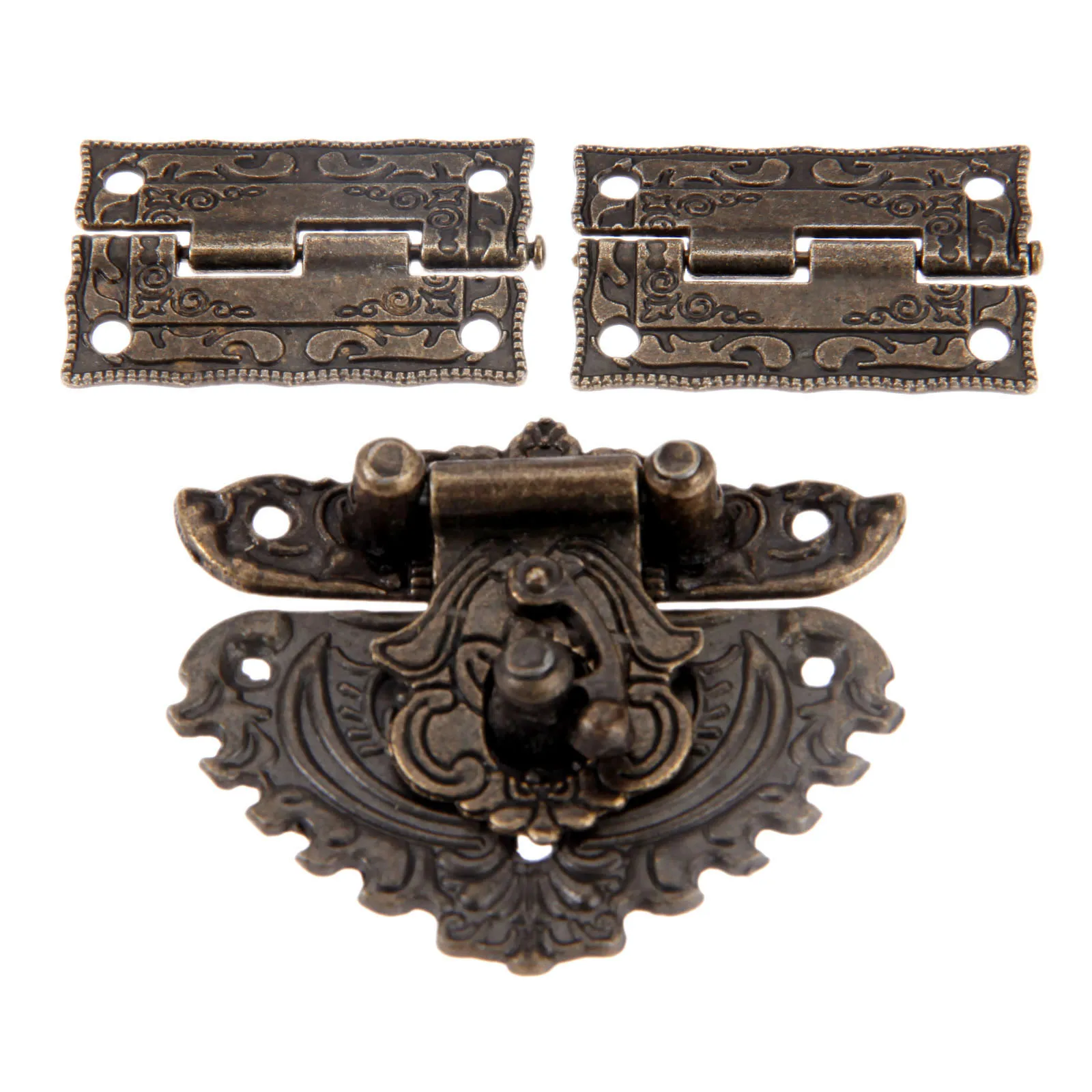 3 teile/satz Antike Bronze Vor – Furniture Hardware Antique Bewertung und Preis