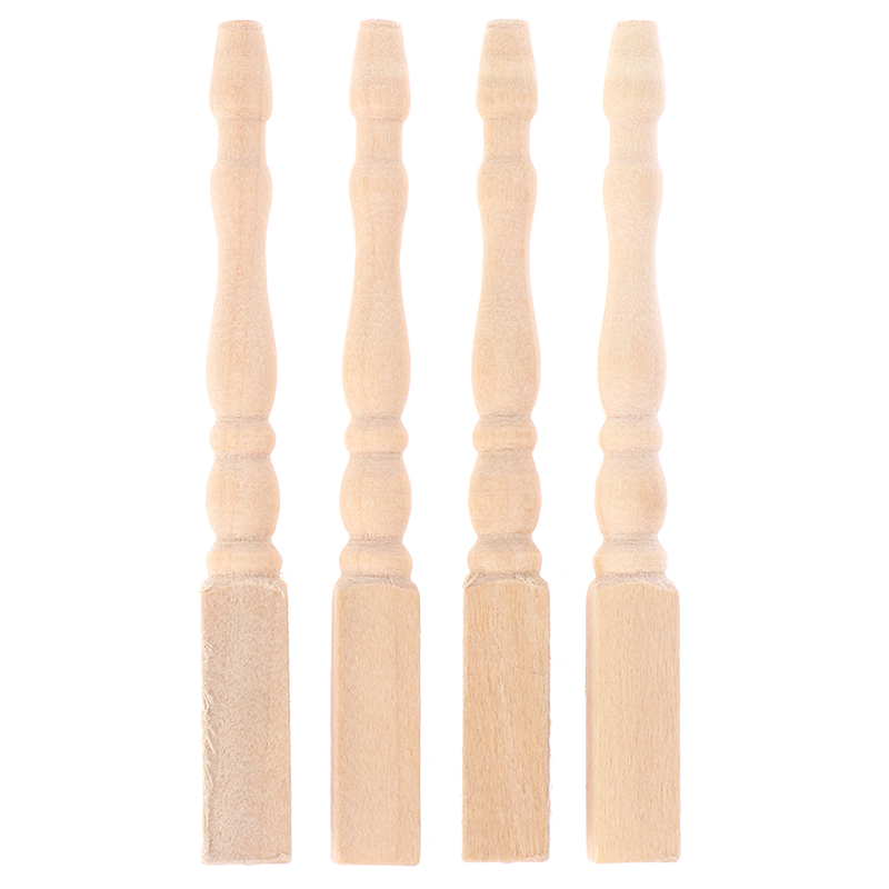 ● 4 Stück/Set 1:12 Puppenhaus  – Furniture Hardware Feet Bewertung und Preis